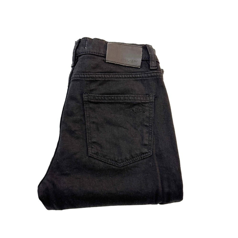 DL1961 Zane Skinny BAE Black Denim Jeans Size 14